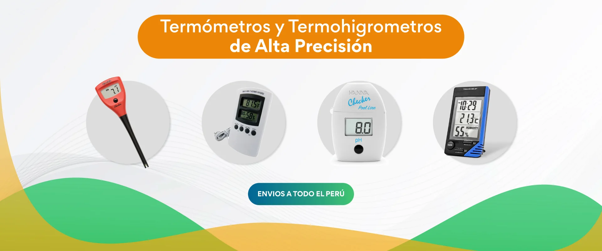 Termometros y termohigrometros de alta precision