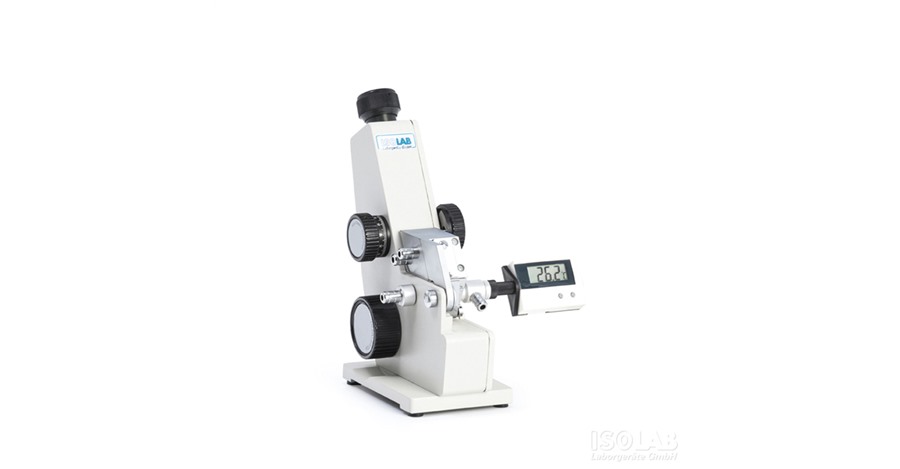 REFRACTOMETRO ABBE 0 – 95 % BRIX CON PANTALLA LCD – ISOLAB ALEMAN