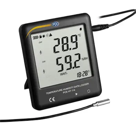 TERMOHIGROMETRO DATALOGGER CON SENSOR EXTERNO MOD PCE - HT 114 JQS CONSULTING