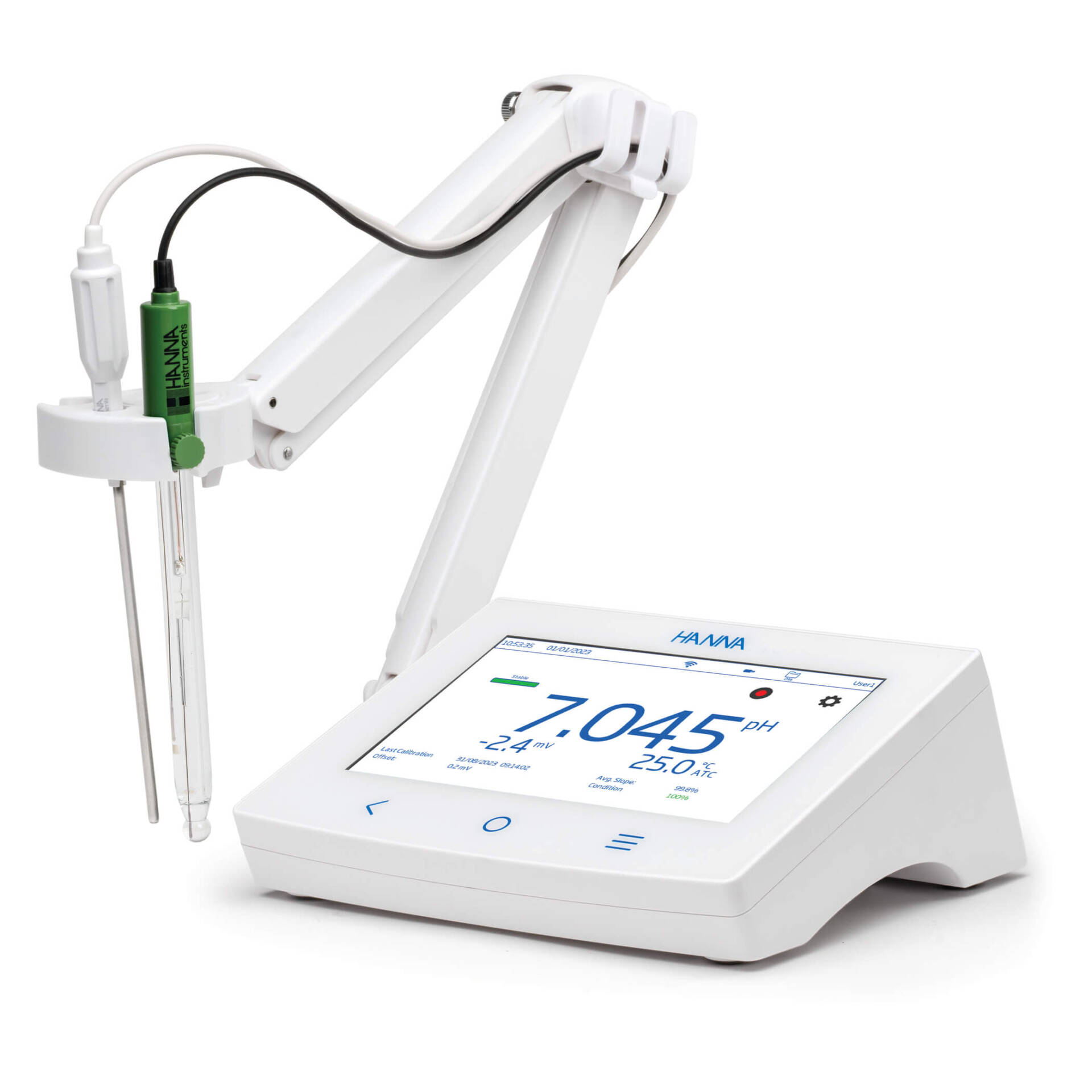 MEDIDOR DE MESA PH / ORP HI6221 HANNA INSTRUMENTS